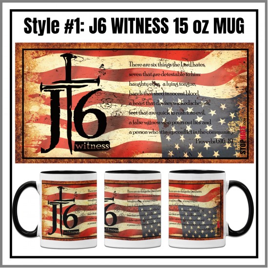 J6 Witness Mug 15 oz